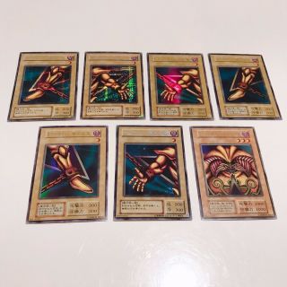 " Exc4 " Yu - Gi - Oh Japanese Exodia The Forbidden One All 5 Full Setfrom Japan 54