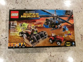 Lego 76054 Dc Comics Batman Scarecrow Harvest Of Fear Set Nib