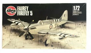 Airfix.  02018.  Fairey Firefly 5.  1:72 Scale.  Vj - Fw