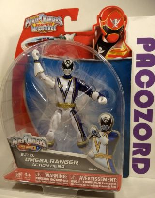Power Rangers Megaforce Spd Omega Ranger Action Hero 5 " Sentai