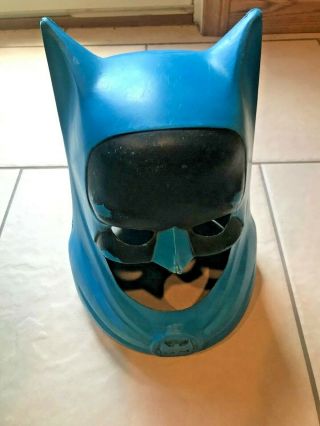Ideal Toys Hard Plastic 1966 Batman Helmet Mask Cowl Rare DC Comics TV Series 2