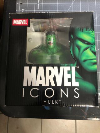The Hulk Marvel Icons 6 " Bust 168/5000 Diamond Select Toys Rudy Garcia