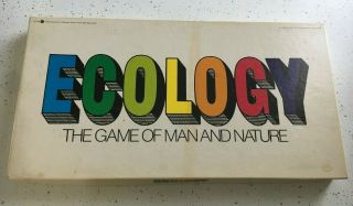Ecology The Game Of Man And Nature Board Game By Urban Systems 1970 Made In Usa