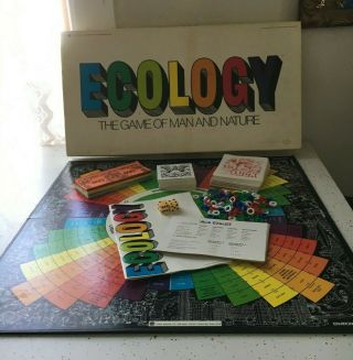 Ecology The Game Of Man And Nature Board Game By Urban Systems 1970 Made In USA 4