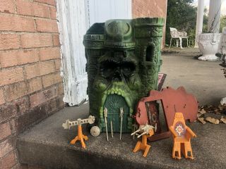 Castle Grayskull From He - Man And The Masters Of The Universe Vintage 1980 