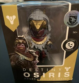 Rare Osiris Loot Crate Exclusive Destiny 2 Officially Licensed 4 " Figure