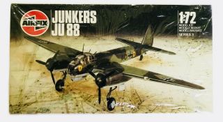Airfix.  03007.  Junkers Ju 88.  1:72 Scale.  Vj - Fw