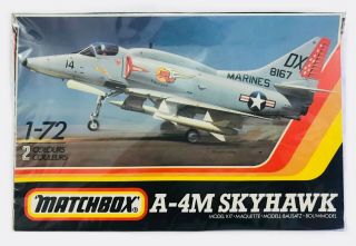 Matchbox.  Pk - 29.  A - 4m Skyhawk.  1:72 Scale.  Vj - Fw