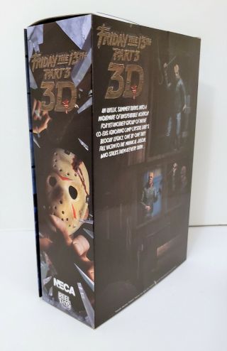 NECA 2018– Ultimate JASON - Friday The 13th Part 3 in 3D,  NECA Display Stand 3