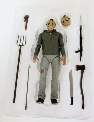 NECA 2018– Ultimate JASON - Friday The 13th Part 3 in 3D,  NECA Display Stand 5