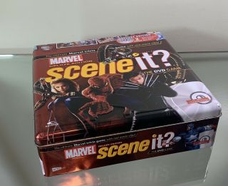 Marvel Deluxe Edition Scene It? The DVD Game - Collectors Tin - 2006 - Complete 3