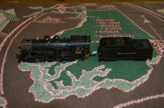 Ho Bachmann 2 - 8 - 0 Reading Steam Engine & Tender 2005 For Repair Or Parts