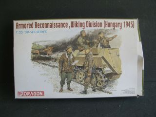 1/35 Dragon Ww2 German Armored Reconnaissance Wiking Division Hungary