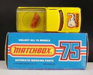 MATCHBOX SUPERFAST LESNEY BOXED WILD LIFE TRUCK 57 MIB 7