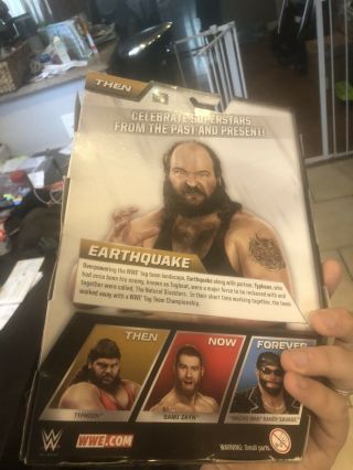 MOC Earthquake Then Now Forever Elite Walmart Exclusive WWE Mattel Rare HTF 3