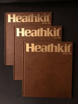 Heathkit Printers Proof Catalogs - 1984 Set Of Three