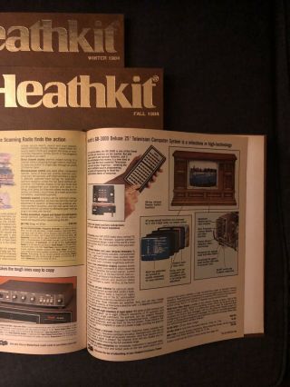 Heathkit Printers Proof Catalogs - 1984 Set Of Three 3