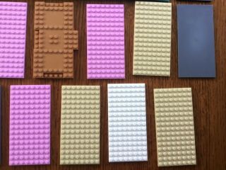 LEGO Bulk 20 Plates Large 16x16 16x8 2