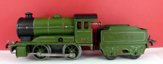 Hornby O Gauge Clockwork No 501 Lner 0 - 4 - 0 Locomotive & Tender