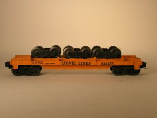 Lionel 6362,  Lionel Lines Wheel Car 636255,  Variation 