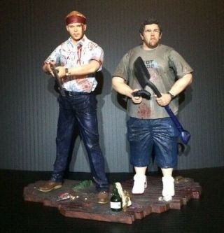 Shaun Of The Dead And Ed 2 Figure Set Neca Cult Classics Figures Loose/complete