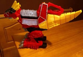 Power Rangers Dino Charge - Rumble And Roar T - Rex Zord Action Figure 2015