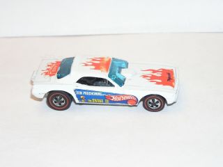 1971 Hot Wheels Redline Snake Ii White Dragster All W Real Decals