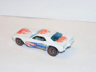 1971 Hot Wheels Redline Snake II WHITE DRAGSTER ALL w REAL DECALS 3