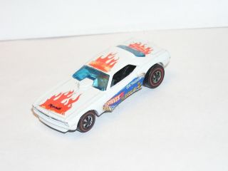 1971 Hot Wheels Redline Snake II WHITE DRAGSTER ALL w REAL DECALS 4