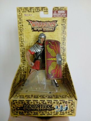 Warriors Of The World Roman Legion Troop With Sword Blue Box Toys