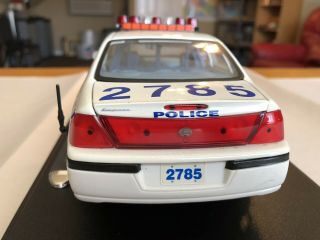 1/18 MAISTO NYPD 2000 CHEVROLET IMPALA POLICE CAR 5