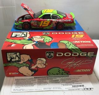 Jeremy Mayfield 19 2004 Dodge Dealers / Popeye 75th Anniversary (1:24 Scale)