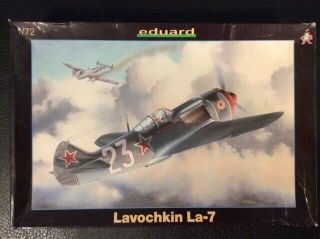 Eduard 1/72 Wwii Fighter Lavochkin La - 7,  3 Guns Version,  Open Box