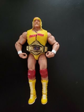 Wwe Wwf Mattel Elite Defining Moments Hulk Hogan Wrestling Figure Complete