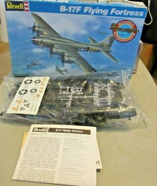 Revell 1/72 Scale B - 17f Flying Fortress Complete Kit
