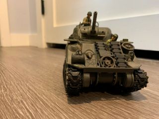 21st Century Toys Ultimate Soldier 1:32 WWII US Army M4 A - 3 SHERMAN TANK 2002 4
