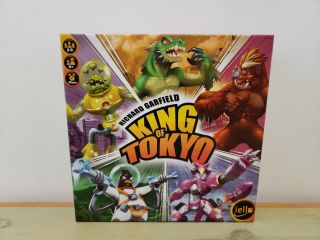 Iello Richard Garfield King Of Tokyo Edition Board Game 2017 Complete Set