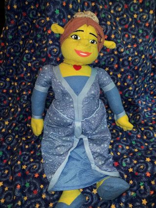 Shrek 17 " Princess Fiona As Ogre Plush Stuffed Toy By Nanco