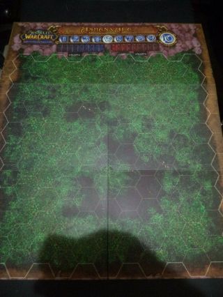 World Of Warcraft Miniatures Deluxe Ashenvale Map Board