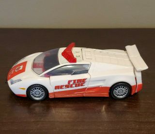 2010 Transformers Generations G1 RED ALERT Deluxe class complete UPGRADE 6