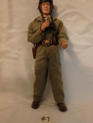 1/6 Scale 12” Collectable Action Figure By Dragon Dml Of General George S Patton