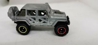 Hot Wheels Prototype Jeep Wrangler Raw Zamac Riveted With Real Riders Off Road