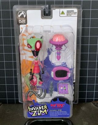 Hot Topic Exclusive Invader Zim Series One Of Doom 2004 Palisades Toys