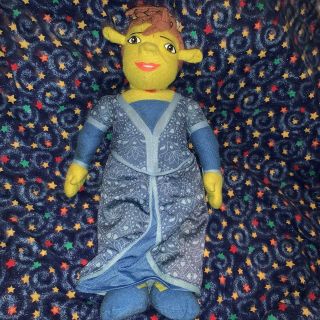 Shrek 14 " Princess Fiona As Ogre Plush Stuffed Toy By Nanco