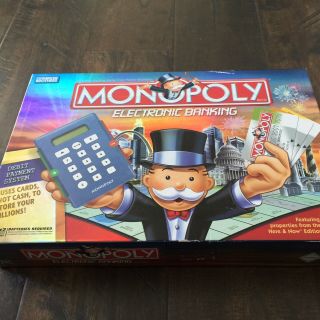 Parker Brothers 2007 Monopoly Electronic Banking Board Game 100 Complete
