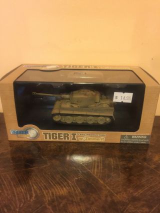 Dragon Armor 1:72 Tiger I Late Production W/zimmerit Item 60022.
