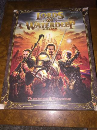 Lords Of Waterdeep: A Dungeons & Dragons Board Game By Wizards Of The Coast