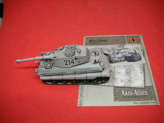 Axis & Allies Miniatures: German: 26/45: King Tiger With Card
