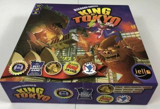 Richard Garfield King Of Tokyo Board Game Whatz Games Complete 100