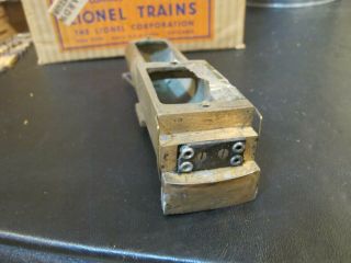 Nason /Scale craft? brass lead molded OO/00 parts HEAVY BRASS TENDER 3